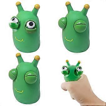 Pack of 3 Squishy Squeeze Toy, Stress Squeeze Toy for Adults, Plant Insects Squeeze Toy, Adult Anxiety Stress Relief, Stress Ball, Party Bag Filler fo