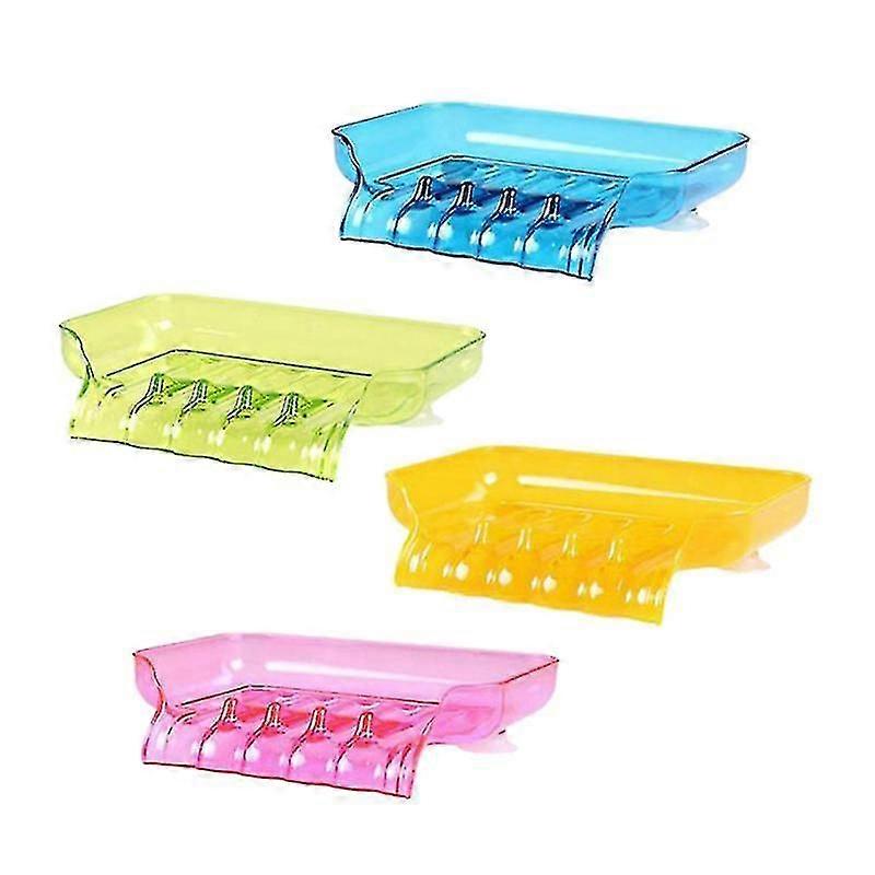 4pcs Soap Dishes, Soap Basket