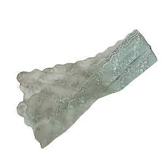 Popular Spring Lace Scarf Long Neckwrap Embroidery Shawl For Female Various Outfit Waist Accessories For Formal Occasion