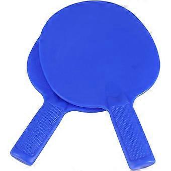 balacoo Kids Table Tennis Rackets Set of 2 Plastic Ping Pong Paddles Lightweight with Anti-Skid Grip for Children Practice Training and Indoor Outdoor