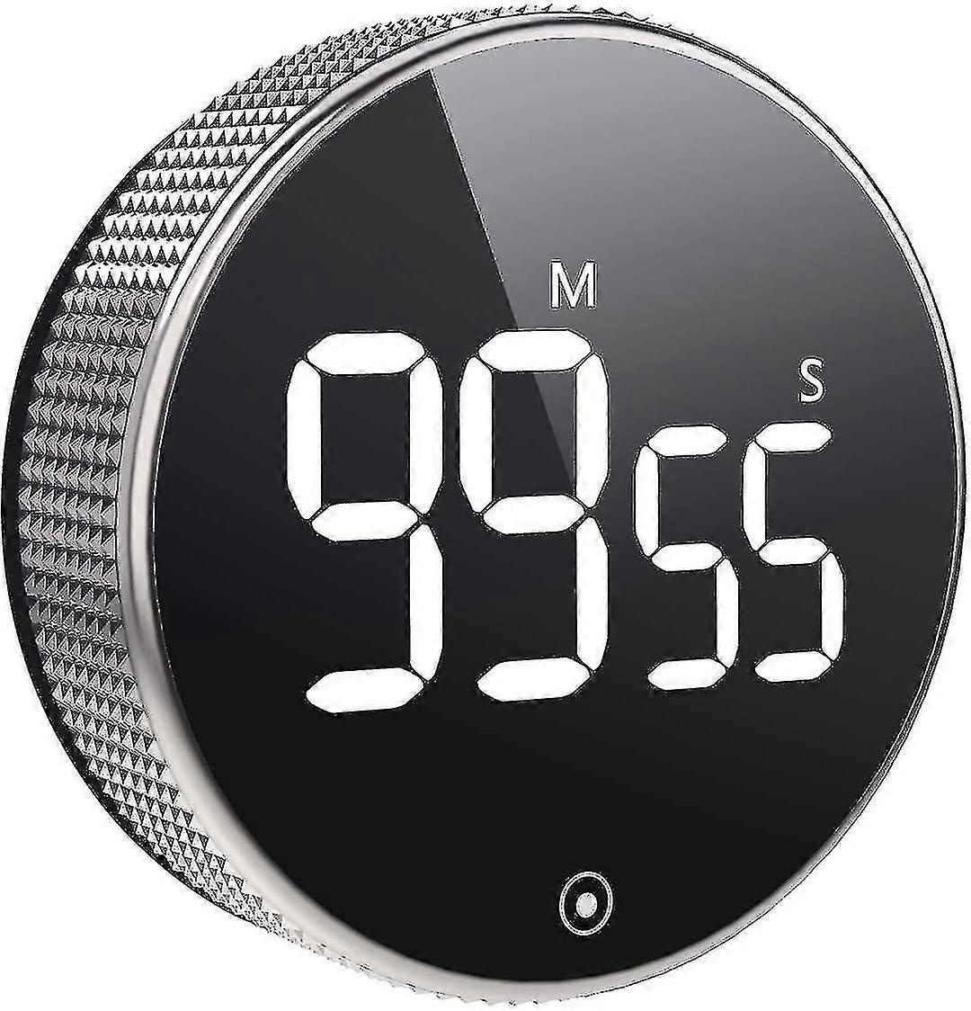 SNQTV-Digital Kitchen Timer Large Magnetic Led Countdown Cooking Timer With Constant Light Function For Classrooms