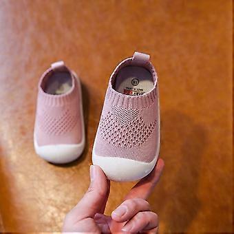 Buty do chodzenia dla niemowląt 1-4 lata Buty dziecięce Buty sportowe Maluch Niemowlę Chłopcy Dziewczęta Miękka podeszwa Antypoślizgowe płótno Oddychające wsuwane trampki