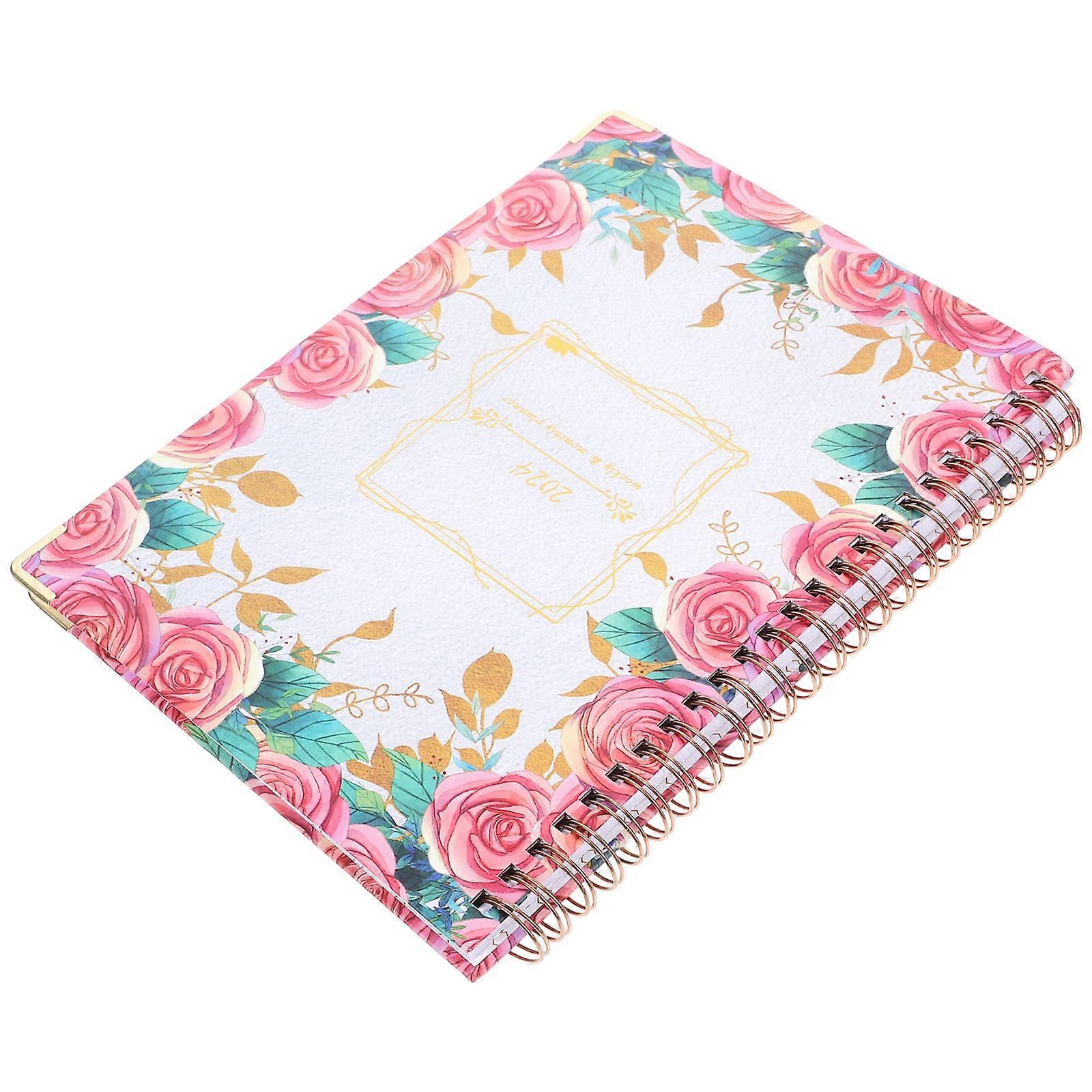 Schedule Plan Pad Date Planner for Writing Use Efficient Planner 2024