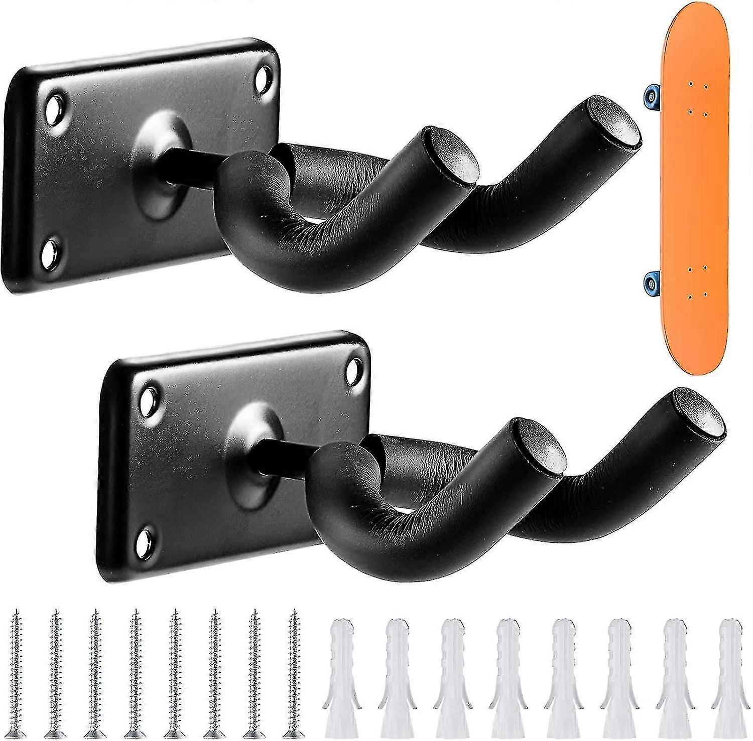 2 Pack Skateboard Wall Stands