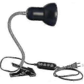 Wärmelampe für Landschildkröten, LED-UVA/UVB-Lampe mit langem Sockel, geeignet für Reptilien und Amphibien, Energieklasse A+