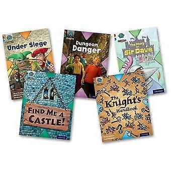 Project X Origins: Brown Book Band, Oxford Livello 9: Cavalieri e Castelli: Confezione mista da 5