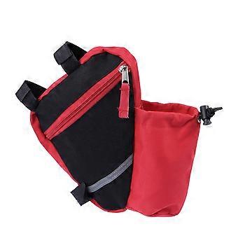 Bike Bag Triangle Frame Storage Pouch with Kettle Holder for Cycling