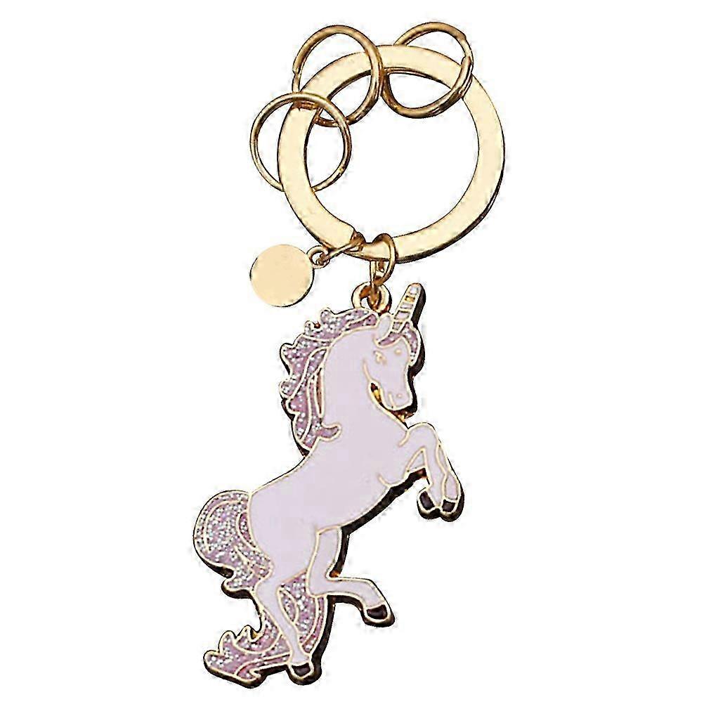 Alloy Key Holder Unicorn Style Keychain Use