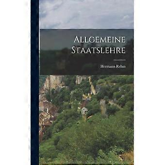 Allgemeine Staatslehre - Hermann Rehm - Paperback - English Book - History