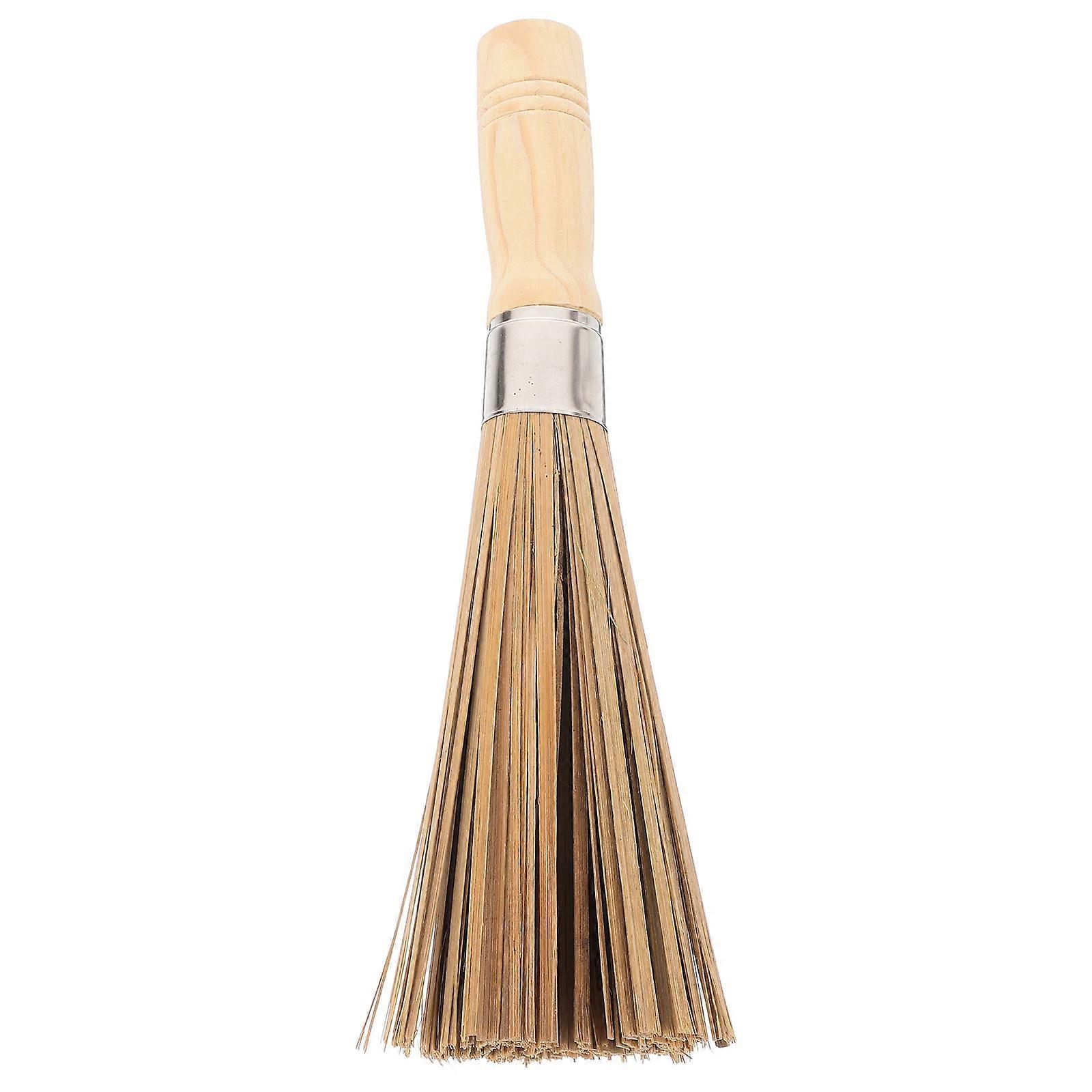 Wood Handle Brush for Efficient Kitchen Cleaning 3Pcs
