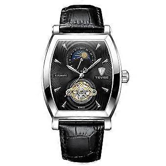 Luminous Dragon Dial Waterproof Self-Winding Tonneau Skeleton Watch