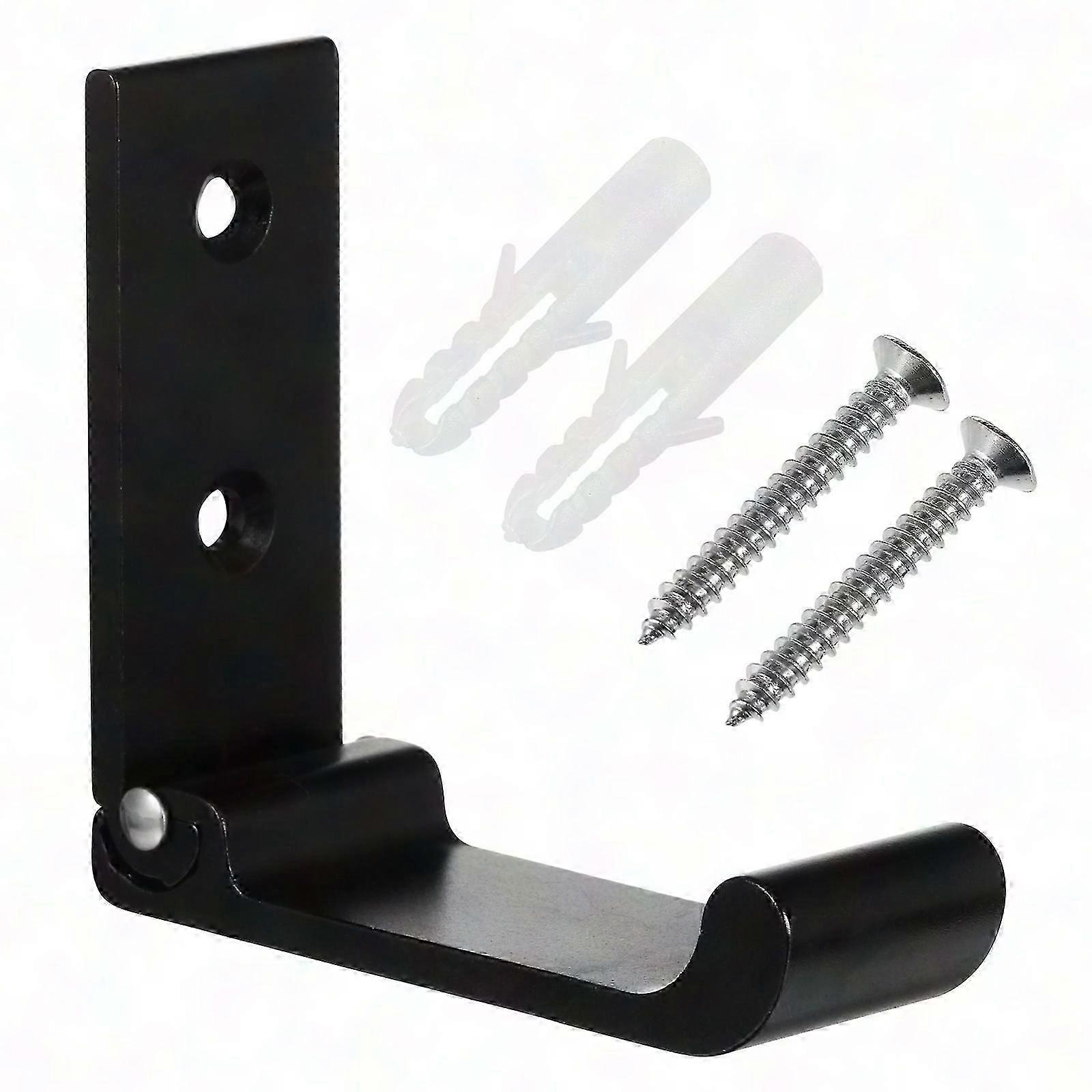 1 PCS Foldable Wall Mount Headset Hook Hanger with Screw for Storage