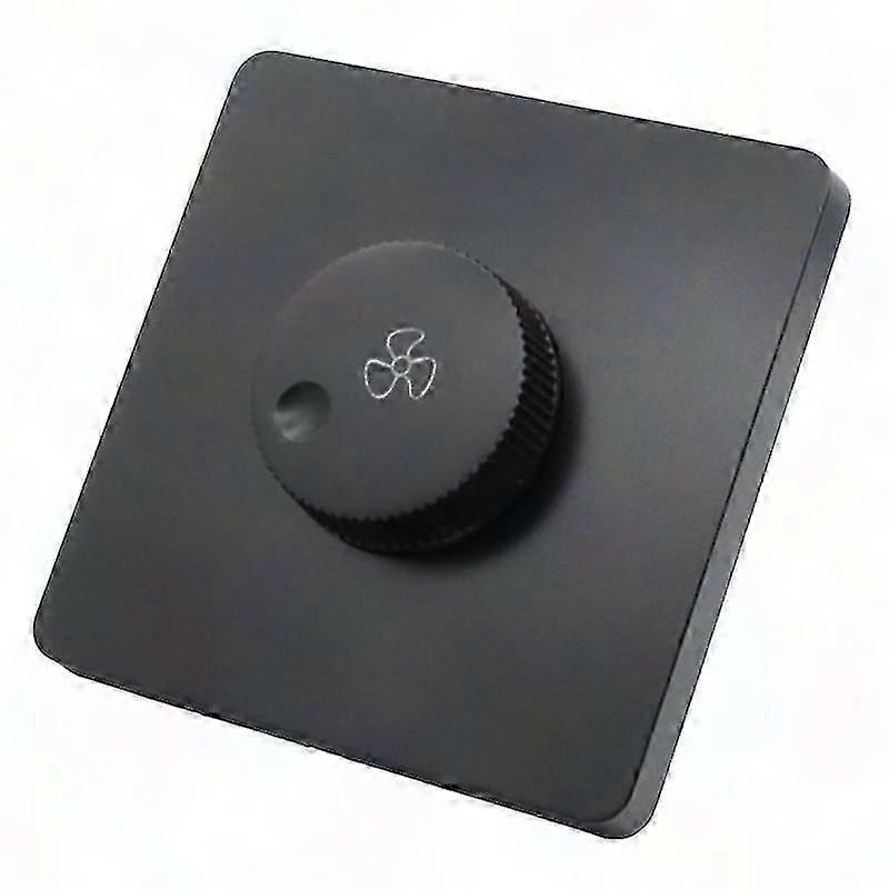 220V Ceiling Fan Speed Control Switch Wall Button Dimmer Stepless Adjustable
