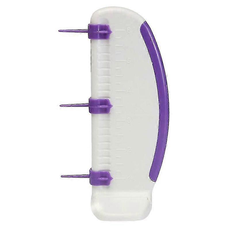 Lightweight PP Cake Lace Positioning Ruler