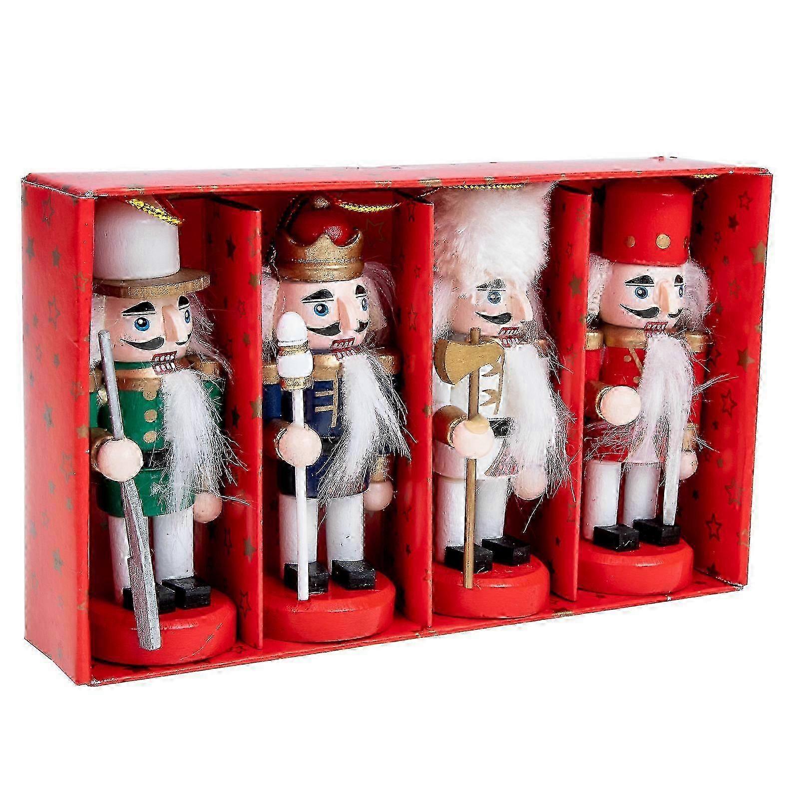 Assorted Colour Wood Nutcrackers