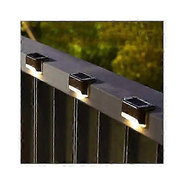 Warm White Solar Deck Lights