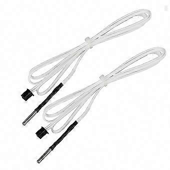 Thermistor Temperature Sensor, 1M HT-NTC100K B3950, 350℃ High Temperature, For 3D Printer