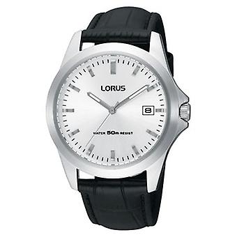 Lorus Watches Quartz Analog Unisex Watch with RXH47GX8 Cowskin Bracelet