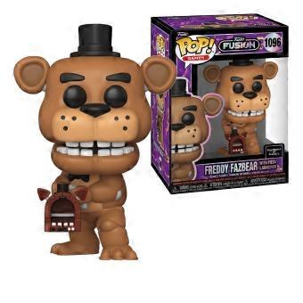 Funko Fusion Freddy Fazbear Pop! Vinyl (Chase Ships 1 in 6) 4.3-Inch Tall