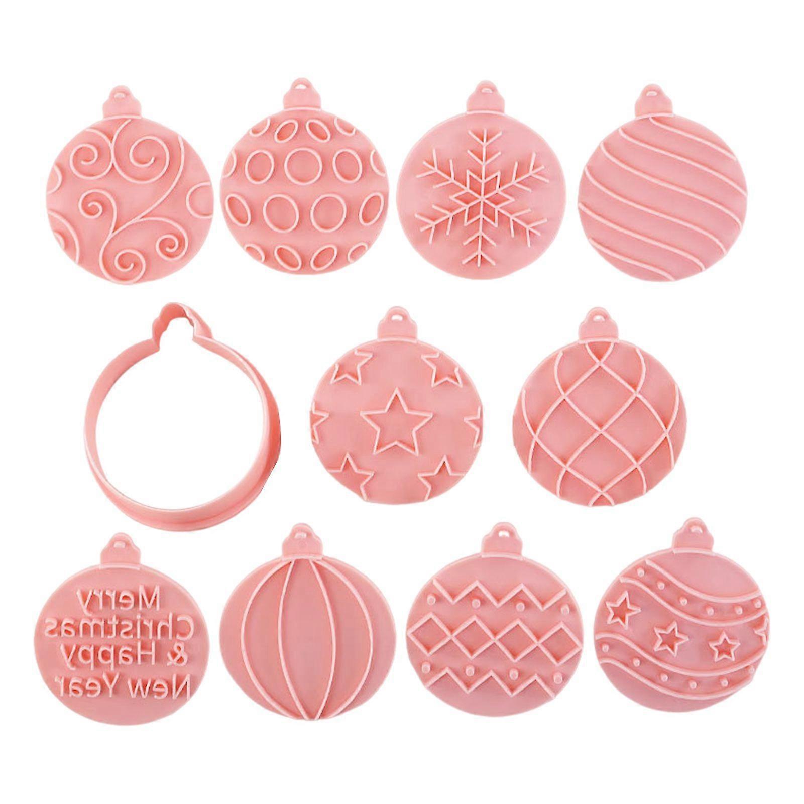 10-Piece 3D Christmas Baking Set