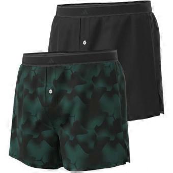 Adidas Mens Woven Boxer Shorts (Pack of 2)