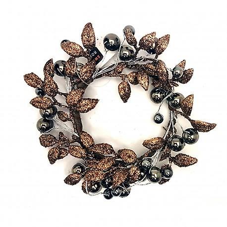 Light cuff for block candles with leaves and berries from Swerox