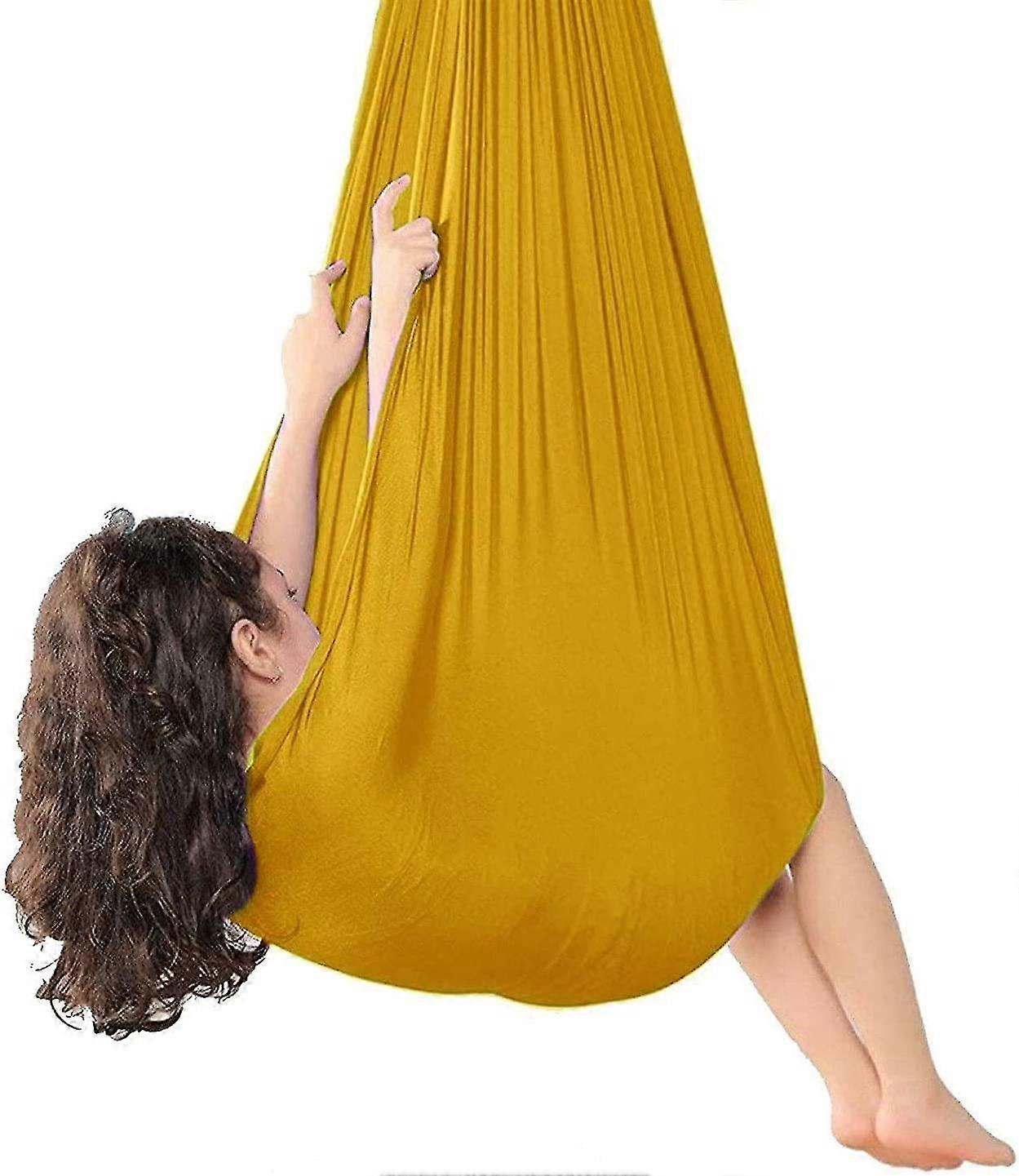 Sensorisk gunga inomhusterapi swing för vuxna barn och tee