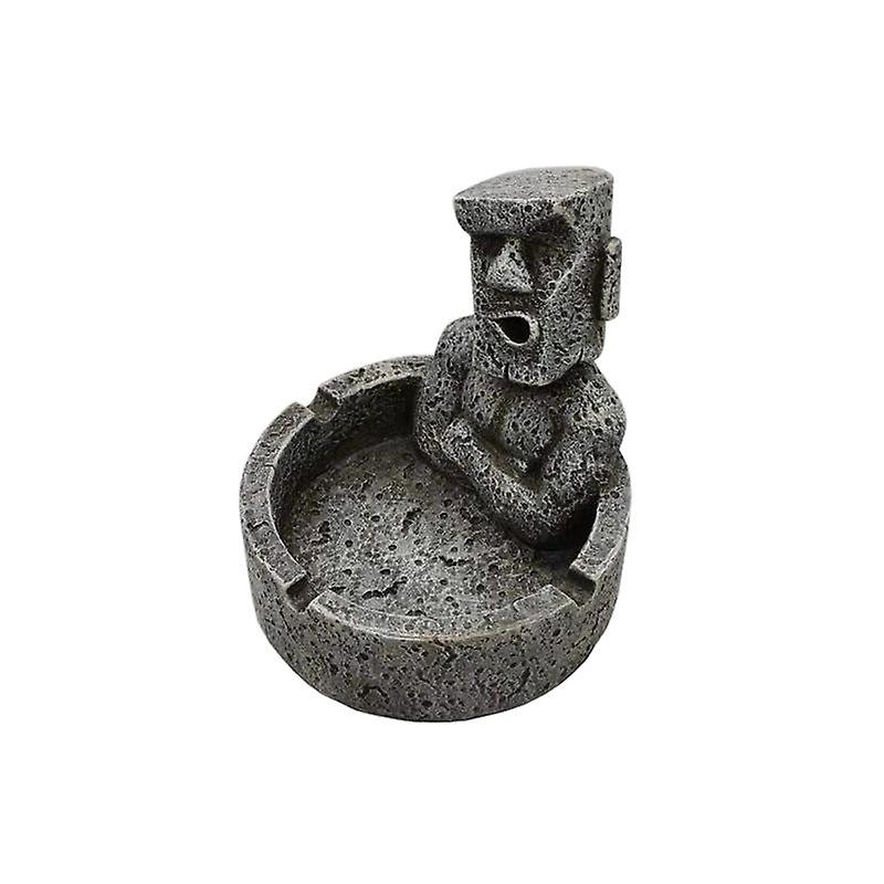 Ashtray Stone Statue Resurrection Island Stone Man Modeling Series Muscle Puffed Cigarette