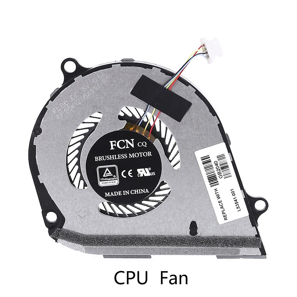 Silver/Black Gpu Cooling Fan For Hp For Envy X360 15-Ds 15-Dr 15-Dr0004tx 15-Dr0006tx Cpu
