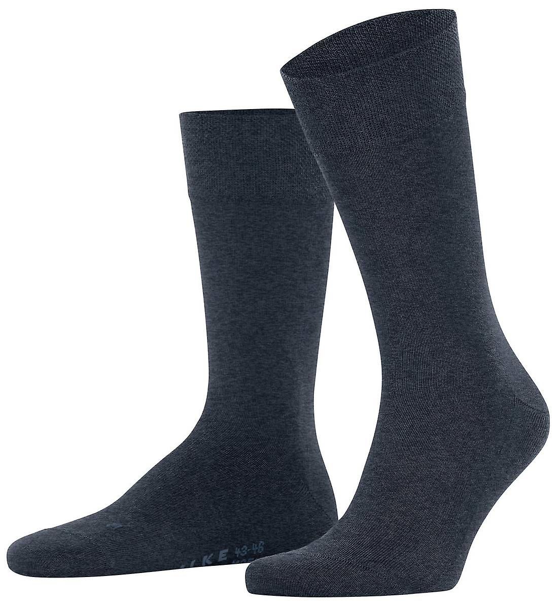 Falke Sensitive New York Socks - Navy Mel