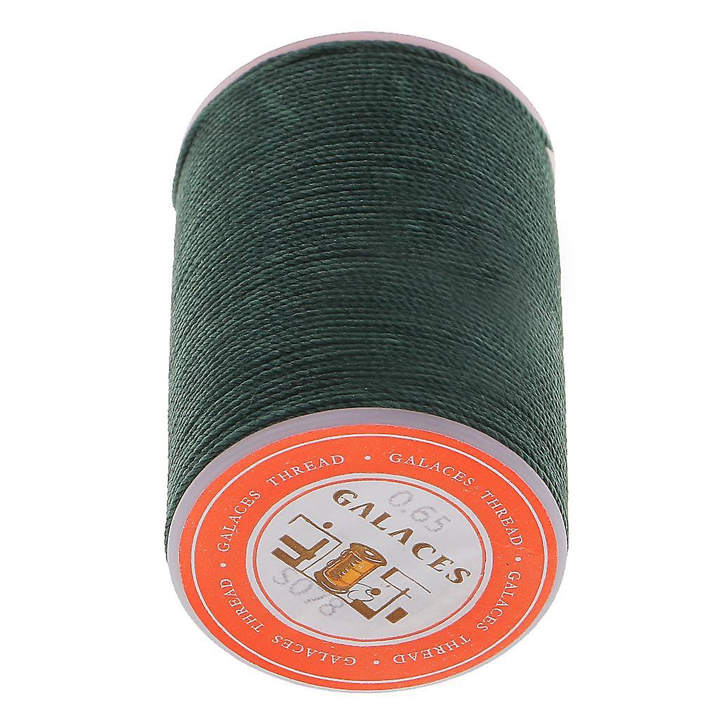 Leather Sewing Waxed Polyester Cord Thread Hand Stitching Craft Green