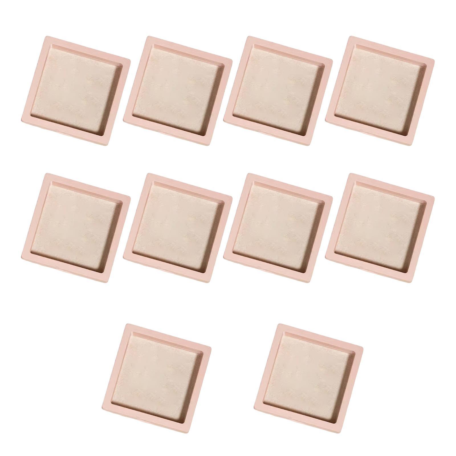 Floating Frame Display Stand Vitrine für Nagelaufkleber Sammlerstücke Rosa