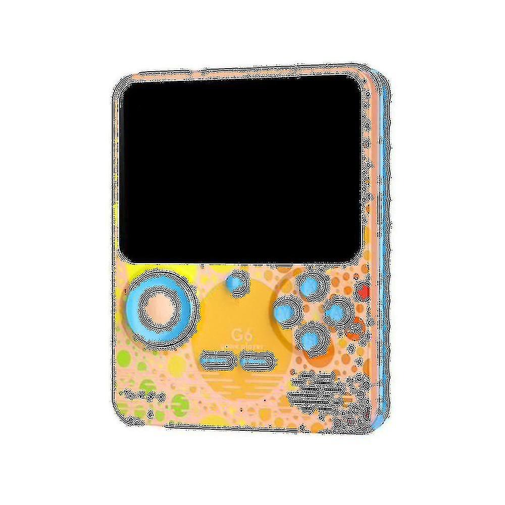G6 Retro Console Handheld Game Player 3.5 Inch Screen Built-in 666 Games 6000 Mah For Phone Chargin