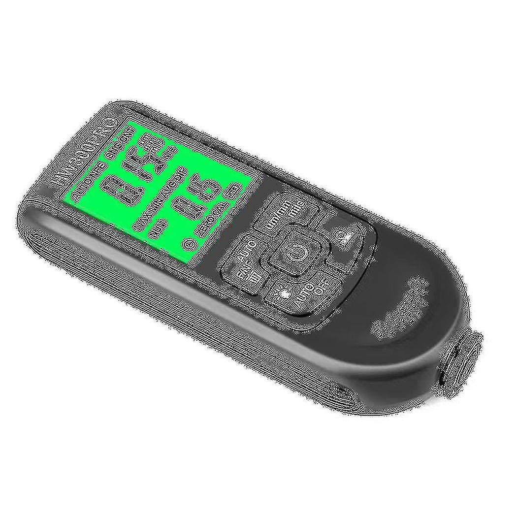 -300pro merač hrúbky náteru 0-2000um Tester hrúbky automobilového laku Merač automobilových farieb (biely)