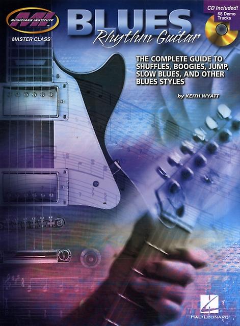 Blues Rhythm Guitar by Keith Wyatt Book Book