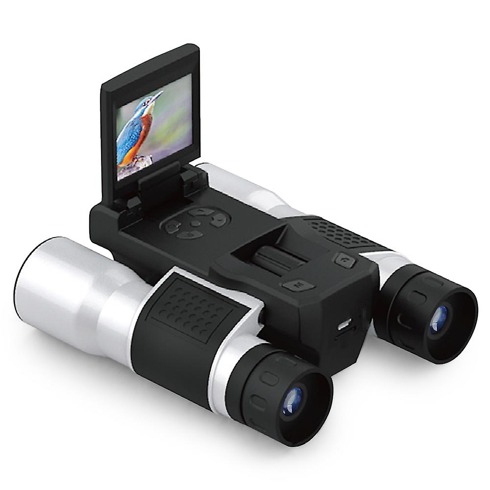 12x32 Digital Binoculars Camera Telescope 2 Inch Rotating Lcd Display
