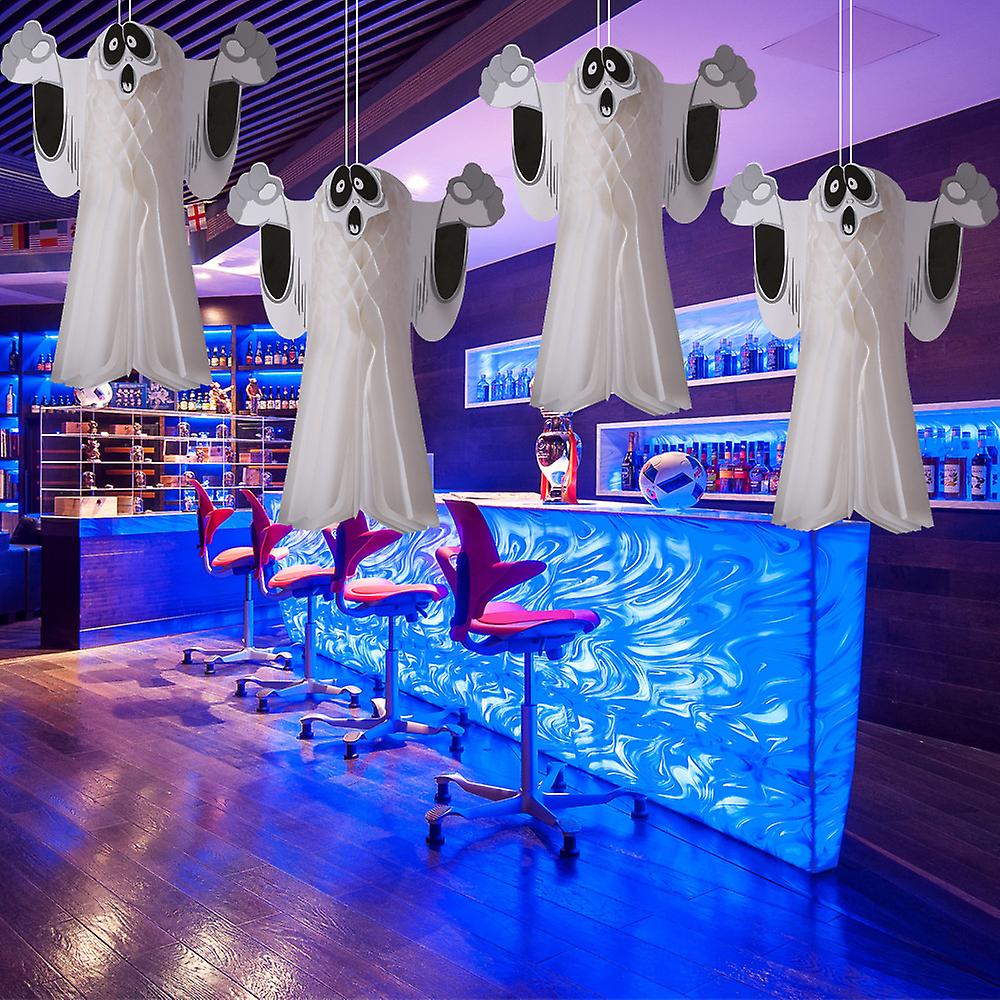Halloween Ghost Hanging Decorations Foldable Hanging Ghosts For Outside Home Decor