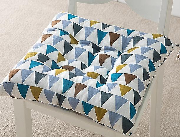 Dww-1 x 40 coussin de chaise (triangle color), coussin de jardin dcoratif, polyester