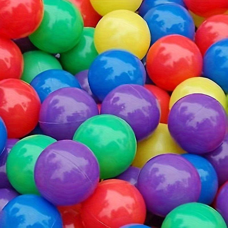 100pcs Ocean Balls Mixed Color Ocean Balls Thickened Bobo Balls Naughty Castles Children S Playground Toys Colorful Plastic Balls Essential For