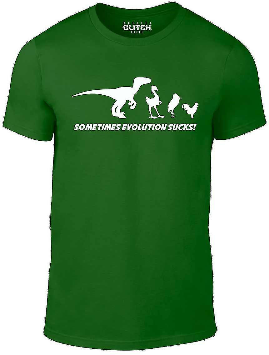 Men's Sometimes Evolution Sucks T-shirt