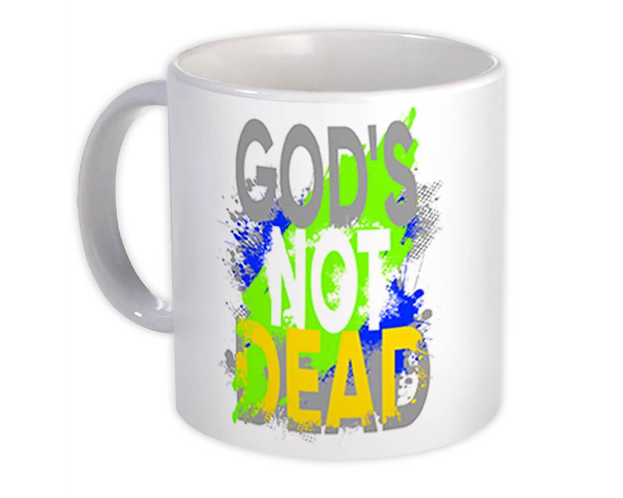 ギフトマグカップ:神は死んでいないアート