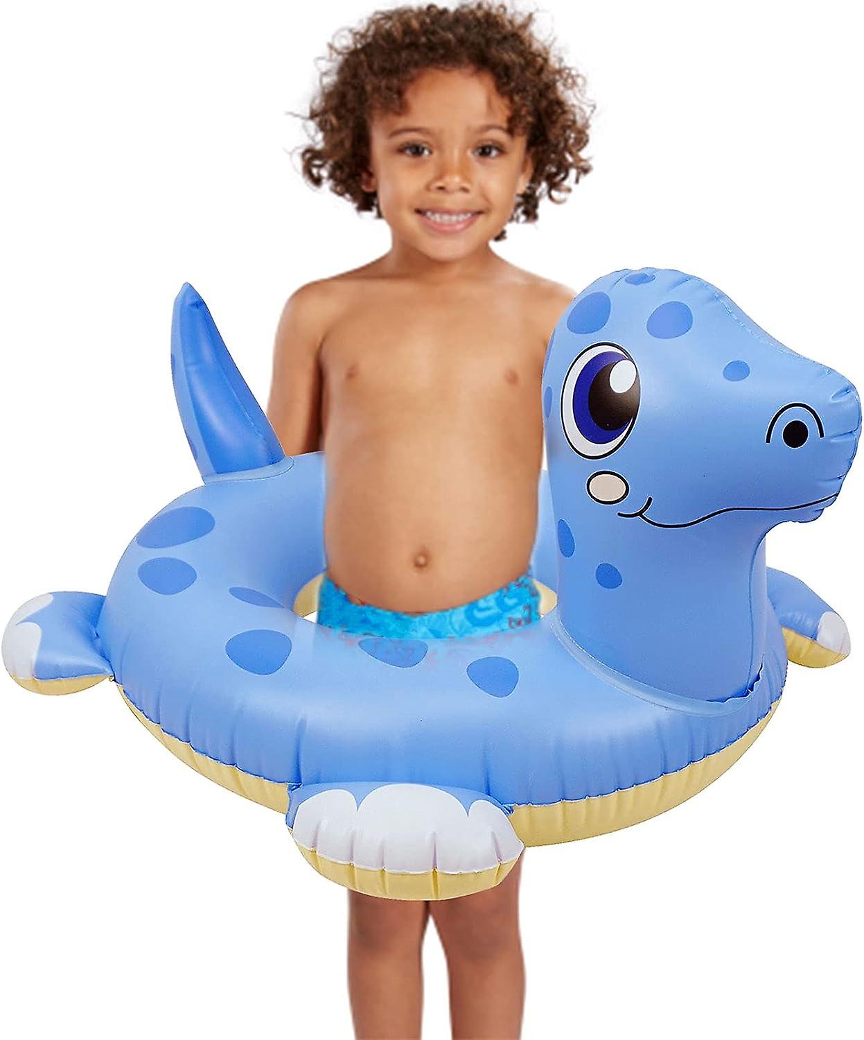 Dinosaur Pool Float - Kids Pool Float Floaties Inflatable Dinosaur Pool Rings Pool Floaties Toddler Floaties Toddler Pool Float Inflatable Pool Floats