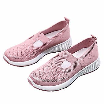 Women Mesh Upper Sneakers Lady Orthopedic Casual Sport Shoes For Outdoor Shopping Travelling
