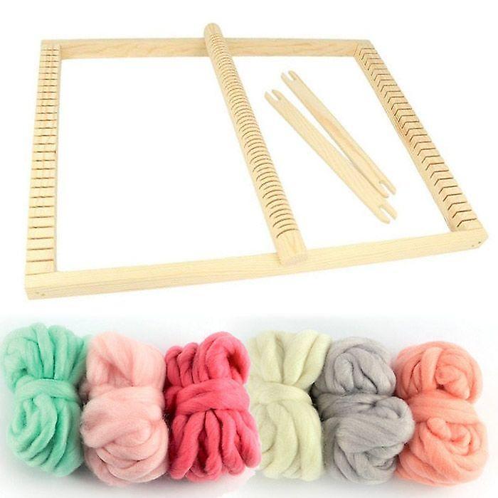 Rectangular loom 30 x 39 cm + 6 balls of wool