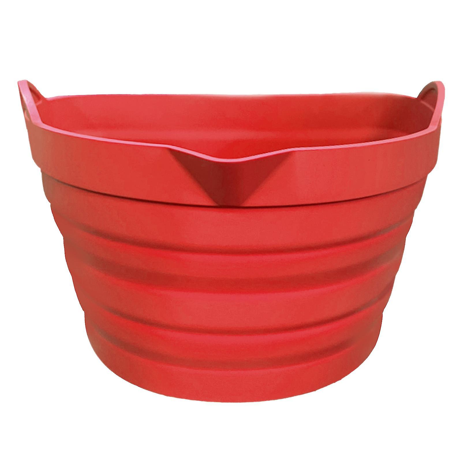 Reusable Silicone Slow Cooker Divider Liner for 6-8 Quart Pots – Red