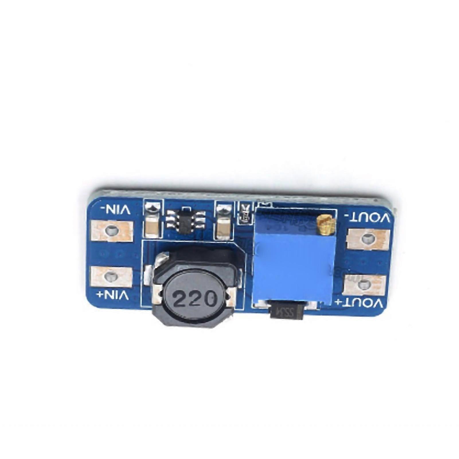 5Pcs Boost Module Adjustable Step Up Board 2A 2-24V to 5 9 12-28V Electronic Component 