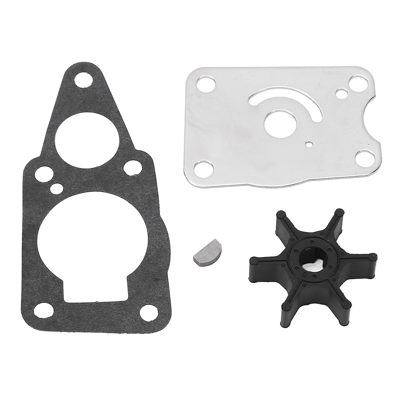 Outboard Water Pump Impeller Repair Kit 17400-98652 Suitable for 4HP 5HP 2-Stroke Engine High-Quality Durable Materials Optimal Performance Easy Insta