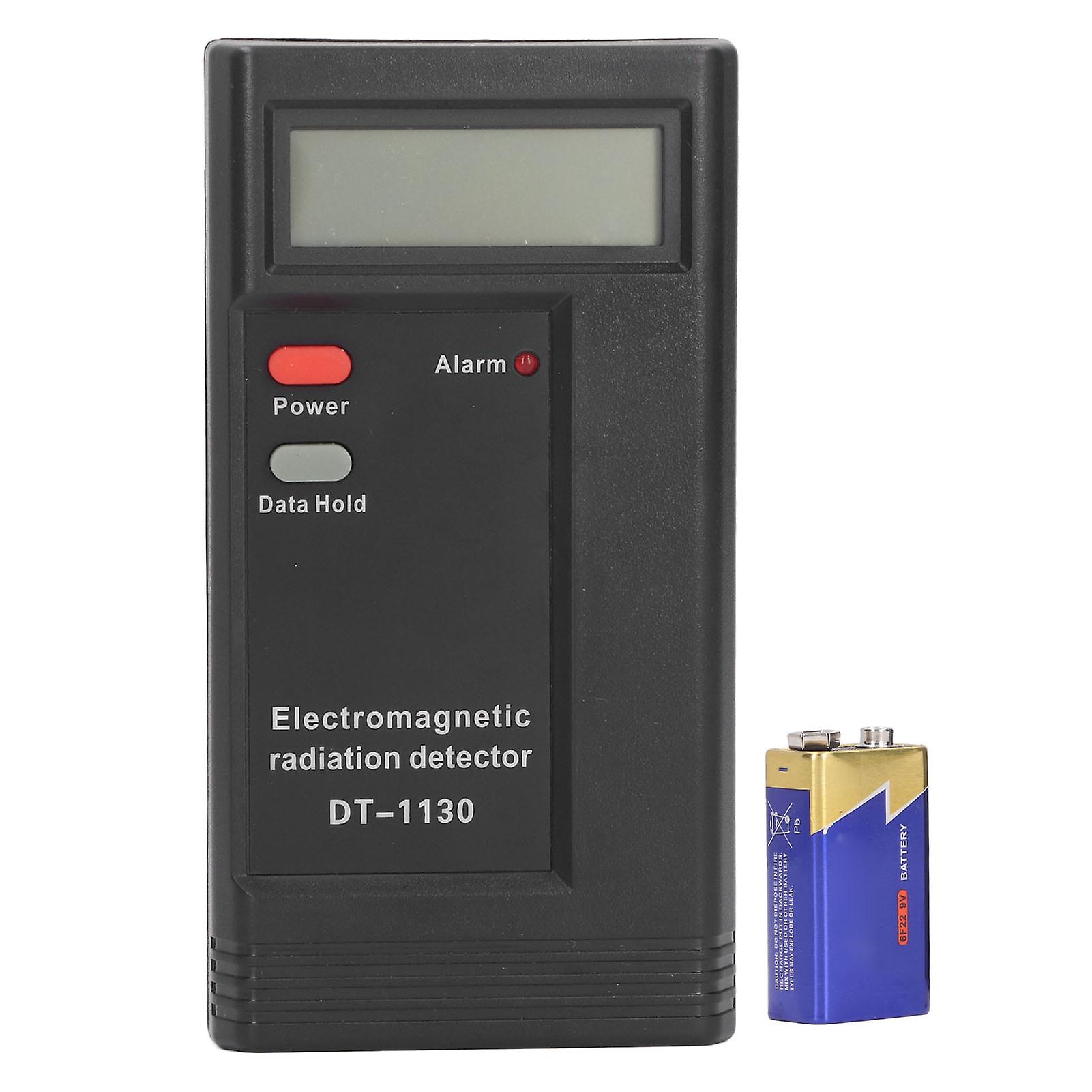 Risegun Electromagnetic Radiation Tester Handheld Digital Electromagnetic Radiation Detector EMF Meter Tester (shipped with supporting battery)