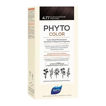 Phyto PhytoColor Permanent Phyto PhytoColor Permanent Color - Hair Colour: 4.77 Deep Brown Chestnut