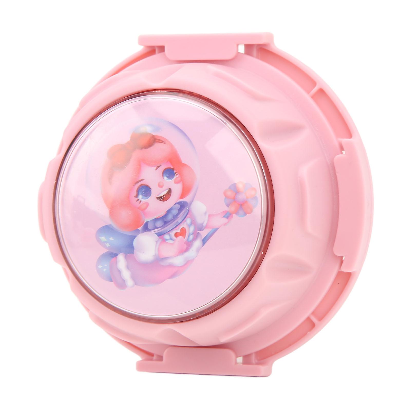 Touch High Jump Counter Children Luminous Height Trainer Vertical Jump Tester With Voice Counter Height Chart Pink